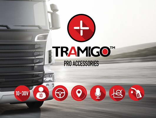 Tramigo professional accessories for mission critical fleet management