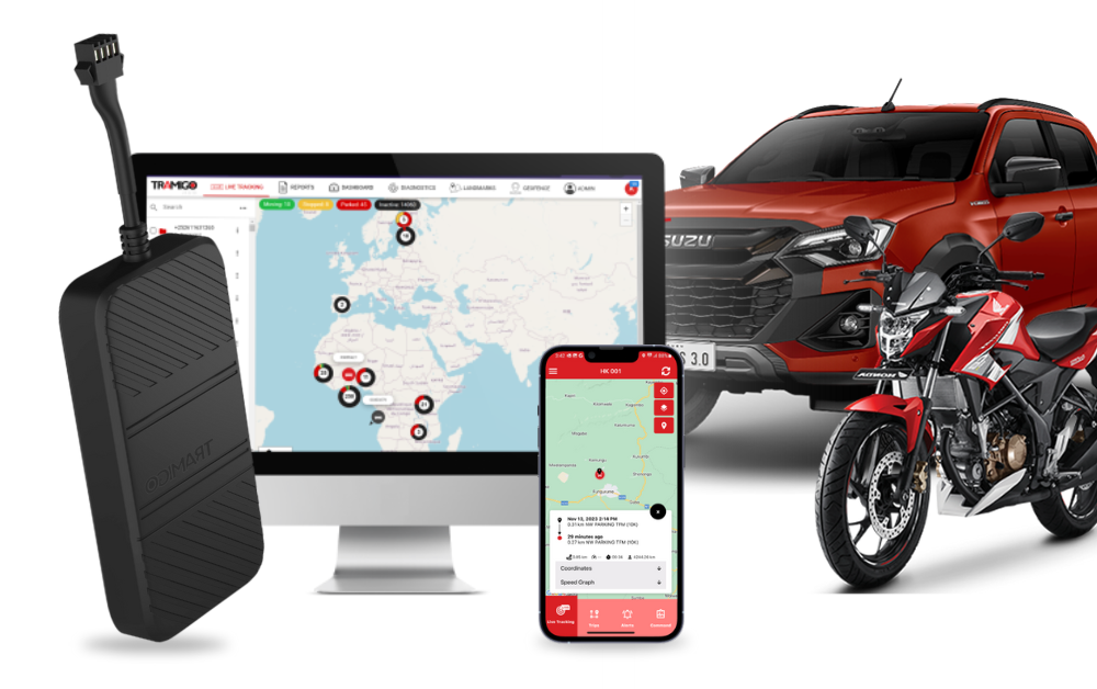 Haute performance voiture GPS Tracker pour la gestion de flotte et