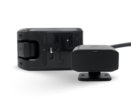 dashcam to montor road and driver